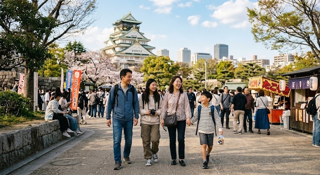 오사카 관광지 가성비 투어, 가족여행으로 알차게 즐긴 하루